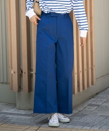 センタープレスワイドパンツ