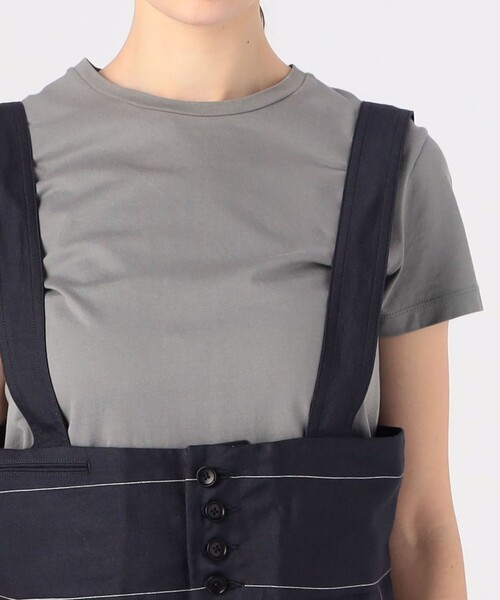 HAVERSACK（ハバーザック）の「【別注】HAVERSACK ラミーサロペット（サロペット/オーバーオール・レディース・ネイビー・0/1）」の7枚目の写真