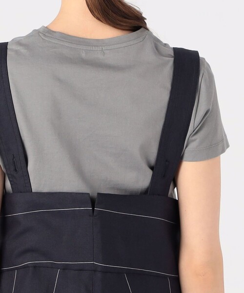 HAVERSACK（ハバーザック）の「【別注】HAVERSACK ラミーサロペット（サロペット/オーバーオール・レディース・ネイビー・0/1）」の6枚目の写真