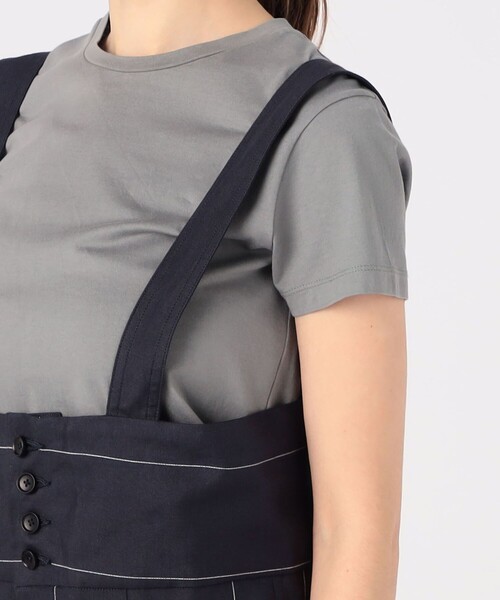 HAVERSACK（ハバーザック）の「【別注】HAVERSACK ラミーサロペット（サロペット/オーバーオール・レディース・ネイビー・0/1）」の5枚目の写真