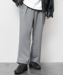 【MinoriTY】さら艶ワイドテーパードパンツ メンズ スラックス イージーパンツ 秋服