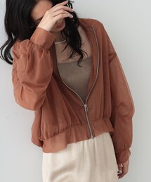 GALLEST | ダブルチュールブルゾン(ブルゾン)