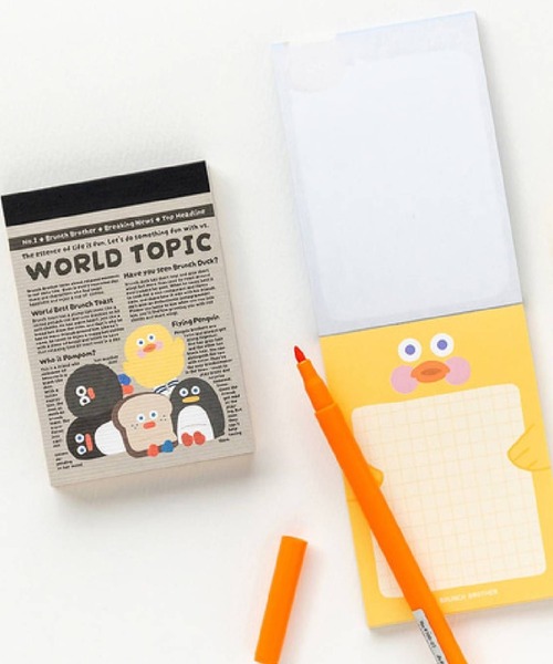 Brunch Brother(ブランチブラザー)の「Romane corp./Brunch Brother/Memo Pad(手帳/メモ帳・レディース・その他1/その他2/その他3/その他4・0)」の1枚目の写真