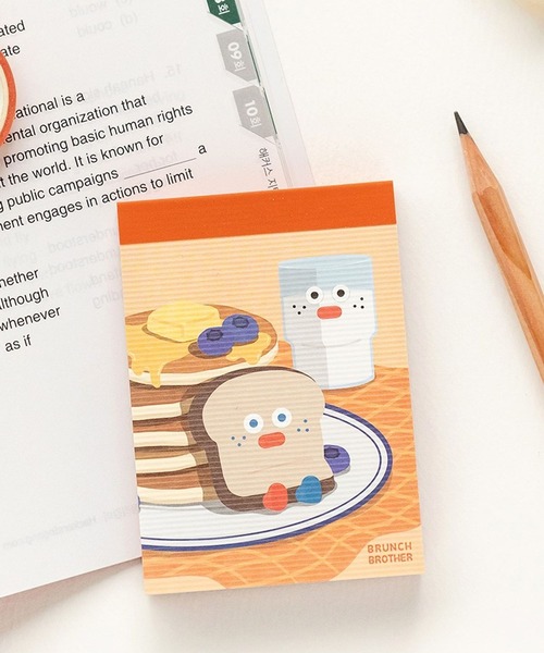 Brunch Brother(ブランチブラザー)の「Romane corp./Brunch Brother/Memo Pad(手帳/メモ帳・レディース・その他1/その他2/その他3/その他4・0)」の2枚目の写真