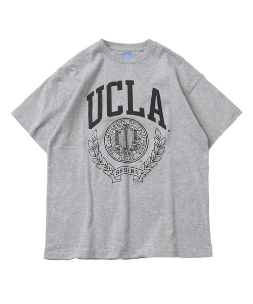 UCLA（ユーシーエルエー）の「【大人向けサイズあり】【UCLA】コットン・半袖カレッジプリントTシャツ（Tシャツ/カットソー・キッズ・ライトブルー/グレー/ホワイト・140cm/150cm/160cm/170cm）」の15枚目の写真