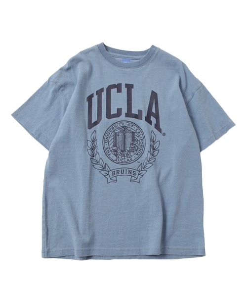 UCLA（ユーシーエルエー）の「【大人向けサイズあり】【UCLA】コットン・半袖カレッジプリントTシャツ（Tシャツ/カットソー・キッズ・ライトブルー/グレー/ホワイト・140cm/150cm/160cm/170cm）」の14枚目の写真