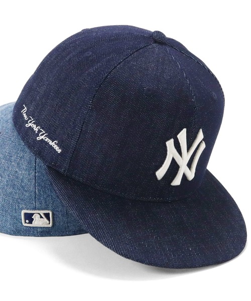 NEW ERA（ニューエラ）の「ニューエラキャップ ５９FIFTY デニムヤンキース ONSPOTZ別注（キャップ・メンズ・ブルー/ネイビー・7 1/4/7 1/8/7 1/2/7 3/8/8/7 7/8/7 3/4/7 5/8）」の2枚目の写真