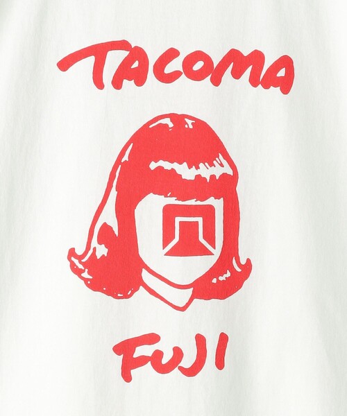 TACOMA FUJI RECORDS(タコマフジレコード)の「<TACOMA FUJI RECORDS> HANDWRITING LOGO Tee 24/Tシャツ(Tシャツ/カットソー・メンズ・ホワイト・XL/M/L)」の6枚目の写真