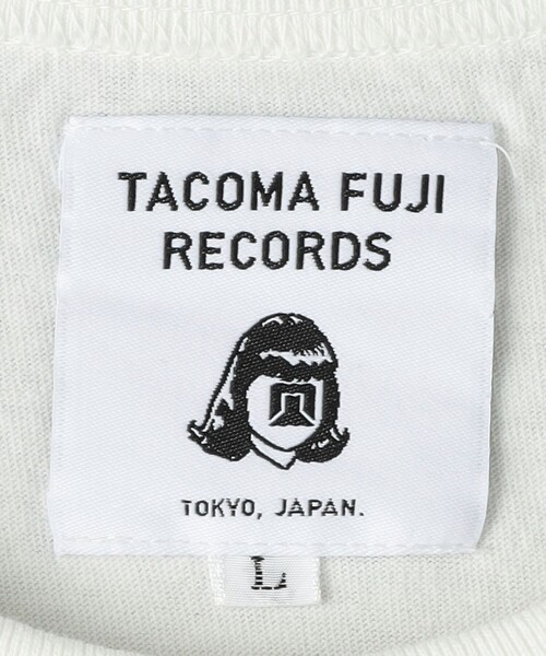 TACOMA FUJI RECORDS(タコマフジレコード)の「<TACOMA FUJI RECORDS> HANDWRITING LOGO Tee 24/Tシャツ(Tシャツ/カットソー・メンズ・ホワイト・XL/M/L)」の8枚目の写真
