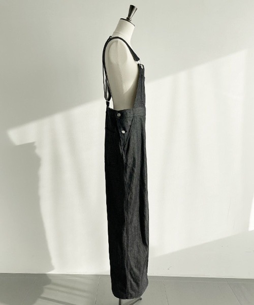 Chaos（カオス）の「Chaos(カオス)/◆WHY NOT NOW◆サルーンオーバーオール（サロペット/オーバーオール・レディース・ブルー系その他・36/38）」の2枚目の写真