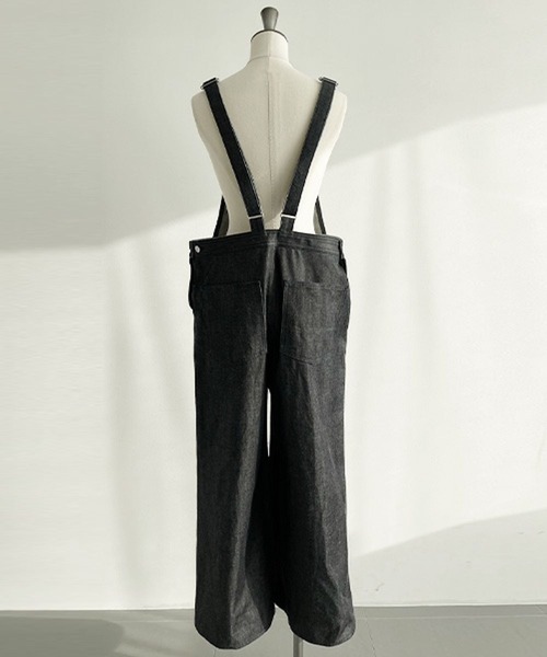 Chaos（カオス）の「Chaos(カオス)/◆WHY NOT NOW◆サルーンオーバーオール（サロペット/オーバーオール・レディース・ブルー系その他・36/38）」の3枚目の写真