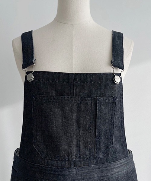 Chaos（カオス）の「Chaos(カオス)/◆WHY NOT NOW◆サルーンオーバーオール（サロペット/オーバーオール・レディース・ブルー系その他・36/38）」の4枚目の写真