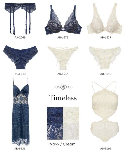 ANNEBRA（アンブラ）の「Timeless 総レースロングドレス（ドレス・レディース・ネイビー/アイボリー・M/L）」の11枚目の写真
