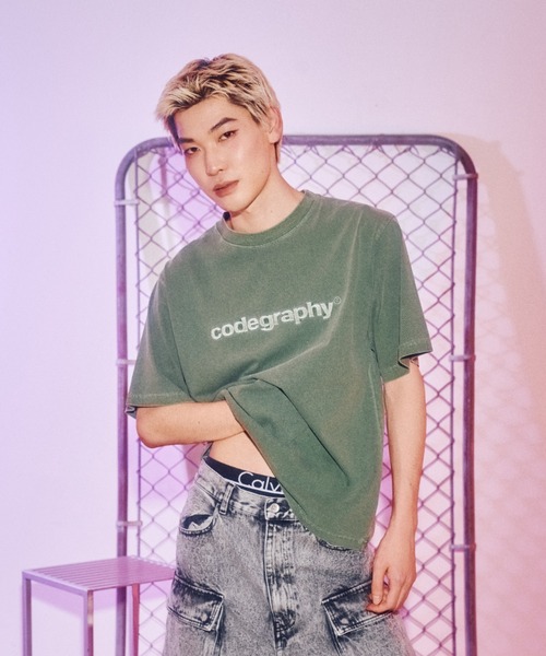 日本限定商品】Codegraphy Logo Pigment Tee（Tシャツ