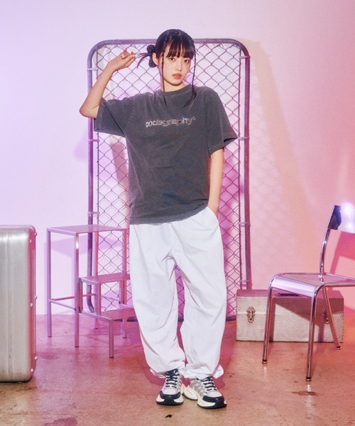 codegraphy（コードグラフィー）の「【日本限定商品】Codegraphy Logo Pigment Tee（Tシャツ/カットソー・メンズ・ホワイト/ブラック/グリーン/ピンク/サックスブルー・MEDIUM/LARGE/X-SMALL/SMALL）」の9枚目の写真