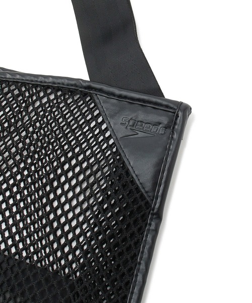 Speedo(スピード)の「【Water Side】【Speedo(スピード)】Voyage Mesh Tote/メッシュトート(トートバッグ・レディース・ブラック・FREE)」の10枚目の写真