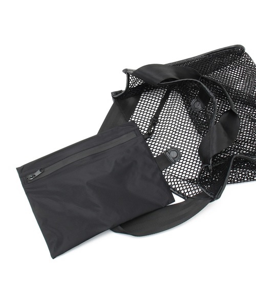 Speedo(スピード)の「【Water Side】【Speedo(スピード)】Voyage Mesh Tote/メッシュトート(トートバッグ・レディース・ブラック・FREE)」の11枚目の写真