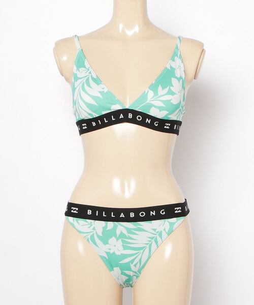 BILLABONG（ビラボン）の「BILLABONG/ビラボン ビキニ ノンワイヤー BE01C-800（水着・レディース・ブラック/ホワイト×グリーン/ブラック×ホワイト・L/M）」の16枚目の写真