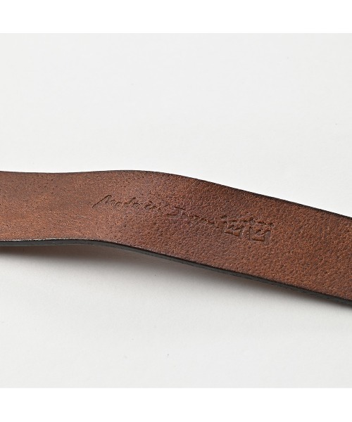 45R（フォーティファイブアール）の「ヴィンテージレザーのベルト（太）（ベルト・レディース・ブラック/ダークブラウン/ブラウン・SMALL/LARGE/MEDIUM/X-LARGE）」の7枚目の写真