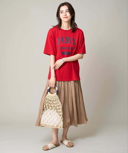 a.v.v（アーヴェヴェ）の「ペーパーメッシュバッグ（かごバッグ・レディース・ブラック/アイボリー/ベージュ・38）」の6枚目の写真