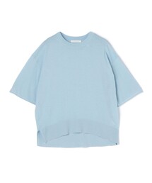 新品タグ付き✨ギャルリーヴィー　ニット　Vネック　コットン　ネイビー　Sサイズ GALERIE VIE (Women)のニット・セーター | レディース | 三越