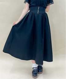 axes femme POETIQUE | コルセット風ハイウエストスカート(スカート)