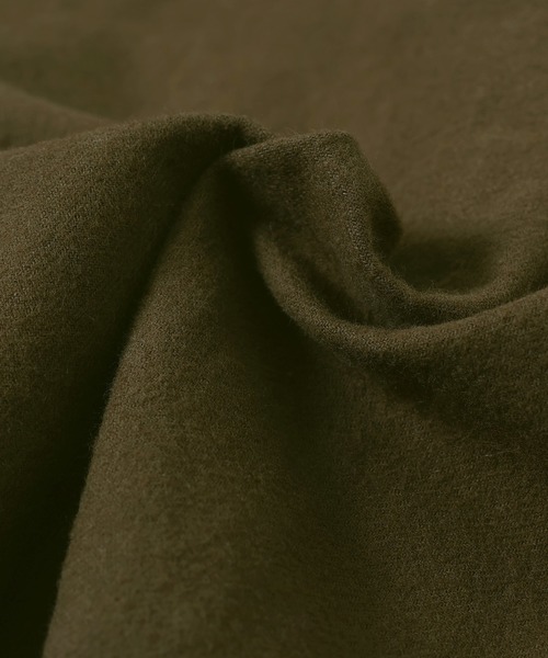 KRIFF MAYER（クリフメイヤー）の「ビエラ無地シャツワンピ（ワンピース・レディース・オリーブ/ナチュラル/カラフル/ベージュ/チャコール・LARGE/MEDIUM）」の19枚目の写真