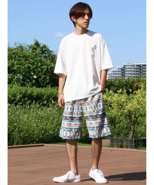 CRAFT STANDARD BOUTIQUE(クラフトスタンダードブティック)の「ミニ裏毛プリントショーツ(その他パンツ・メンズ・C/D/E/F/A/B・M/L/XL)」の22枚目の写真
