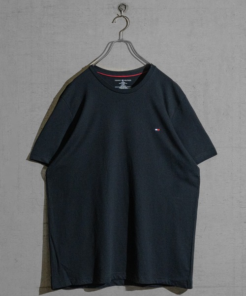 TOMMY HILFIGER（トミーヒルフィガー）の「【D】〔TOMMY HILFIGER〕ワンポイント フラッグ刺繍 クルーネックTシャツ  CORE FLAG CREW NECK TEE（Tシャツ/カットソー・メンズ・ブラック/ヘザーグレー/ホワイト/ネイビー・SMALL/MEDIUM/LARGE）」の10枚目の写真