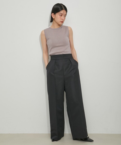 MILLER（ミラー）の「【Miller for ADAM ET ROPE'】別注SLEEVELESS TEE（タンクトップ・レディース・ブラウン/ラベンダー・FREE）」の6枚目の写真