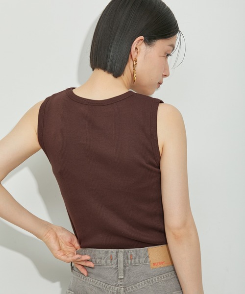 Miller for ADAM ET ROPE'】別注SLEEVELESS TEE（タンクトップ