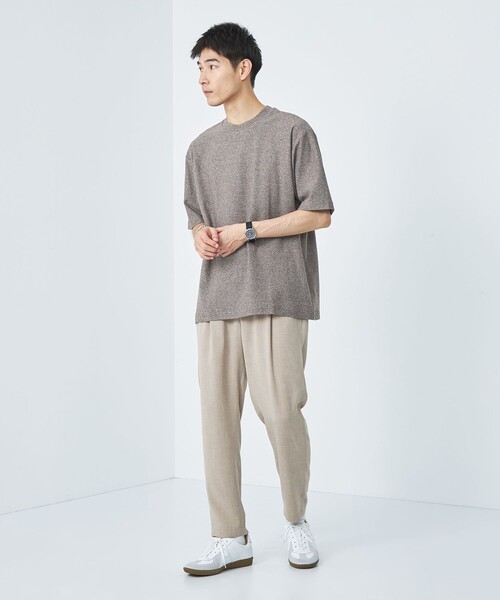 green label relaxing(グリーンレーベルリラクシング)の「トリアセポリ 2P ユーティリティパンツ 9分丈 イージーパンツ -ストレッチ・防シワ-(その他パンツ・メンズ・ダークグレー/ブラック/ベージュ・S/M/L/XL)」の22枚目の写真