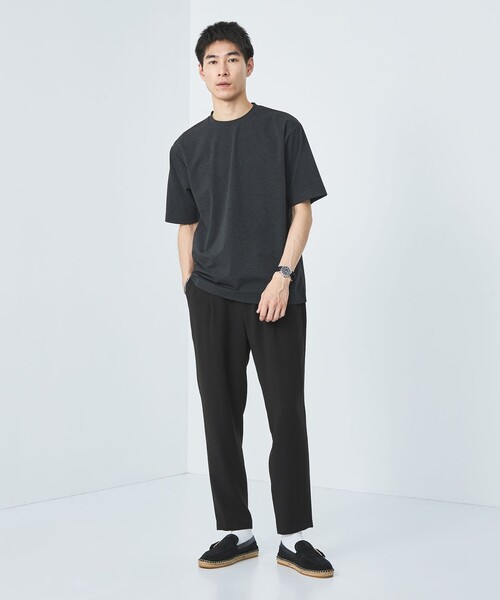 green label relaxing(グリーンレーベルリラクシング)の「トリアセポリ 2P ユーティリティパンツ 9分丈 イージーパンツ -ストレッチ・防シワ-(その他パンツ・メンズ・ダークグレー/ブラック/ベージュ・S/M/L/XL)」の21枚目の写真