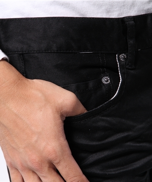 JACKROSE（ジャックローズ）の「ストレッチチノテーパードパンツ（チノパンツ・メンズ・ブラック/ホワイト/ベージュ・L/M/XL/S）」の15枚目の写真