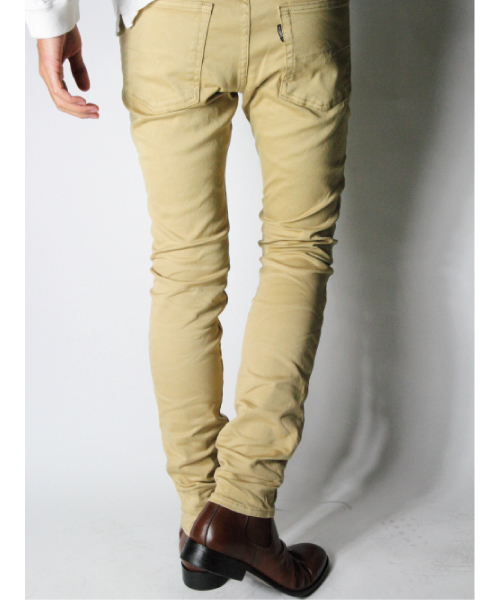 JACKROSE（ジャックローズ）の「ストレッチチノテーパードパンツ（チノパンツ・メンズ・ブラック/ホワイト/ベージュ・L/M/XL/S）」の21枚目の写真