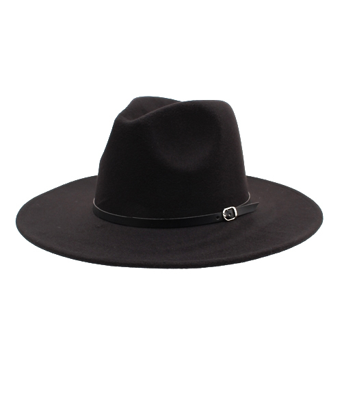 VENCEEXCHANGE（ヴァンスエクスチェンジ）の「フェイクウール中折ツバ広ハット    （ハット・レディース・ライトブラウン/ブラック/ブルー/グレー・FREE）」の2枚目の写真