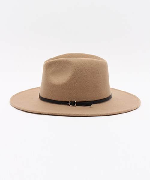 VENCEEXCHANGE（ヴァンスエクスチェンジ）の「フェイクウール中折ツバ広ハット    （ハット・レディース・ライトブラウン/ブラック/ブルー/グレー・FREE）」の5枚目の写真