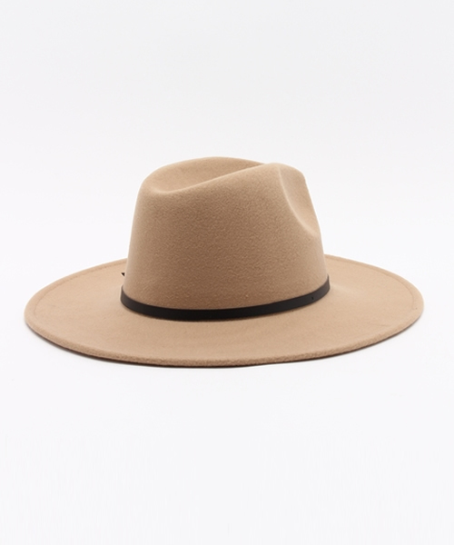 VENCEEXCHANGE（ヴァンスエクスチェンジ）の「フェイクウール中折ツバ広ハット    （ハット・レディース・ライトブラウン/ブラック/ブルー/グレー・FREE）」の6枚目の写真
