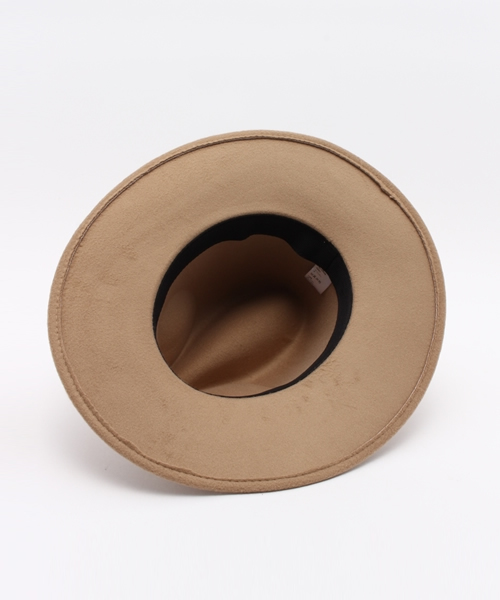 VENCEEXCHANGE（ヴァンスエクスチェンジ）の「フェイクウール中折ツバ広ハット    （ハット・レディース・ライトブラウン/ブラック/ブルー/グレー・FREE）」の9枚目の写真