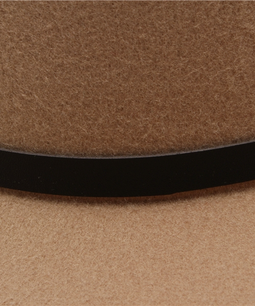 VENCEEXCHANGE（ヴァンスエクスチェンジ）の「フェイクウール中折ツバ広ハット    （ハット・レディース・ライトブラウン/ブラック/ブルー/グレー・FREE）」の10枚目の写真
