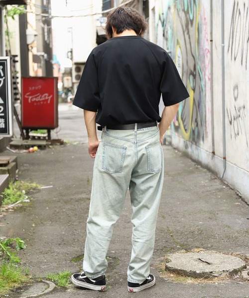 ZIP FIVE(ジップファイブ)の「【ZIP FIVE】【DIAMOND】 チームロゴ風 ビッグシルエット ラグラン 半袖プリント Tシャツ(Tシャツ/カットソー・メンズ・ホワイト/オートミール/ブラック/ホワイト×ブラック/ブルー/アイボリー系・MEDIUM/LARGE/X-LARGE)」の17枚目の写真