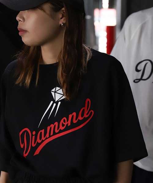 ZIP FIVE(ジップファイブ)の「【ZIP FIVE】【DIAMOND】 チームロゴ風 ビッグシルエット ラグラン 半袖プリント Tシャツ(Tシャツ/カットソー・メンズ・ホワイト/オートミール/ブラック/ホワイト×ブラック/ブルー/アイボリー系・MEDIUM/LARGE/X-LARGE)」の20枚目の写真