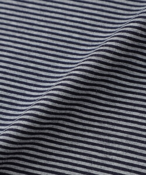 MACKINTOSH PHILOSOPHY(マッキントッシュ フィロソフィー)の「GREY LABEL 【SHARP LOGO】 ボーダー半袖T(Tシャツ/カットソー・レディース・チャコールグレー・2/6)」の8枚目の写真