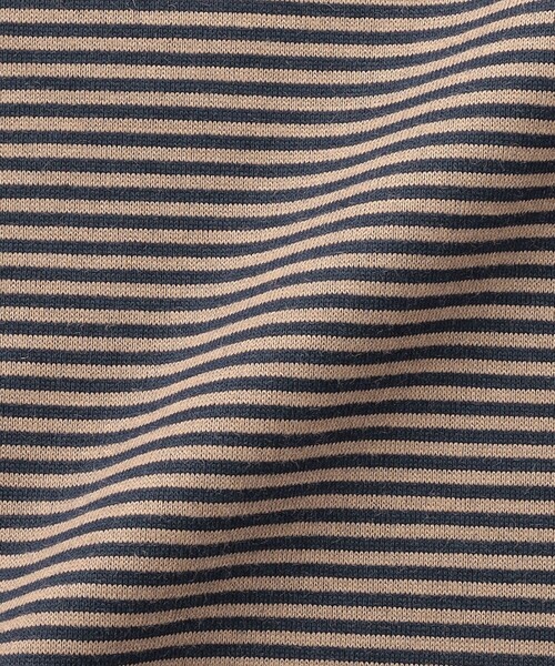 MACKINTOSH PHILOSOPHY(マッキントッシュ フィロソフィー)の「GREY LABEL 【SHARP LOGO】 ボーダー半袖T(Tシャツ/カットソー・レディース・チャコールグレー・2/6)」の9枚目の写真