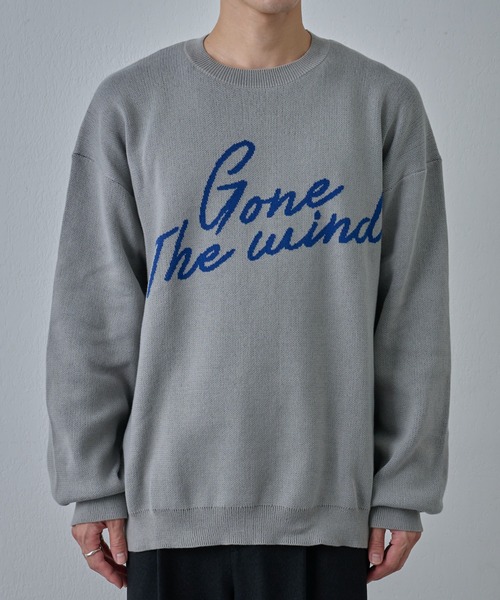 COLONY 2139(コロニートゥーワンスリーナイン)の「ハンドペイントジャガードニット(ニット/セーター・メンズ・グレー/ブラック・MEDIUM/LARGE)」の17枚目の写真