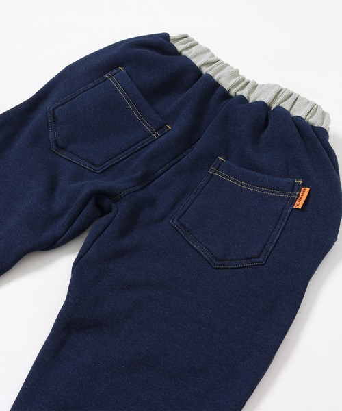 KRIFF MAYER Kid's Collection（クリフメイヤーキッズコレクション）の「裏シャギーデニムパンツ（デニムパンツ・キッズ・ダークブルー/ライトブルー・150/140/130/120/170/160）」の8枚目の写真