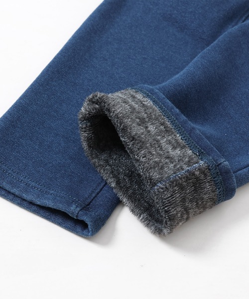 KRIFF MAYER Kid's Collection（クリフメイヤーキッズコレクション）の「裏シャギーデニムパンツ（デニムパンツ・キッズ・ダークブルー/ライトブルー・150/140/130/120/170/160）」の3枚目の写真
