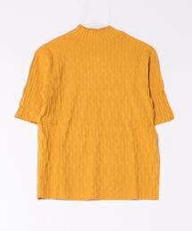 almost ready（オルモストレディー）の「【almost ready/オールモストレディ】半袖ボトルネックスリムフィットニット（ニット/セーター）」