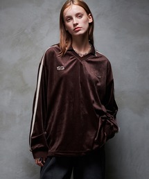 selle glant | VELOUR LONG SLEEVE GAME SHIRT/ベロアロングスリーブゲームシャツ(Tシャツ/カットソー)
