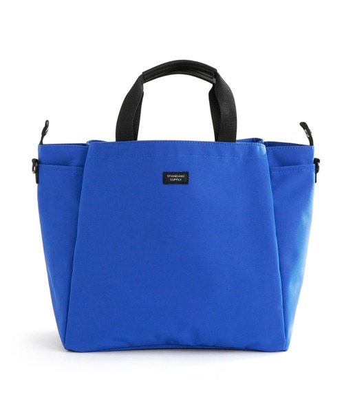STANDARD SUPPLY（スタンダードサプライ）の「スタンダードサプライ / SIMPLICITY シンプリシティ / 2WAY FOLD TOTE  2ウェイフォールドトート（トートバッグ・レディース・ブラック/ダークパープル/チャコールグレー/ブルー/モカ/サンドベージュ/マスタード/グリーン/ダークネイビー/レッド/グレー・FREE）」の20枚目の写真